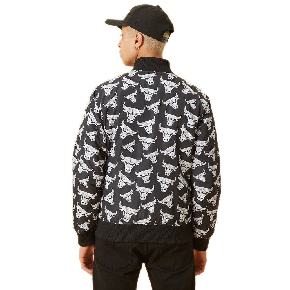 Blouson New Era Distressed Logo Bomber Chibul