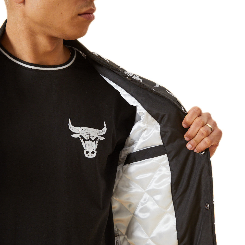 Blouson New Era Distressed Logo Bomber Chibul