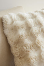 Printed Cushion with Removable Cover - Astra - Ivory
