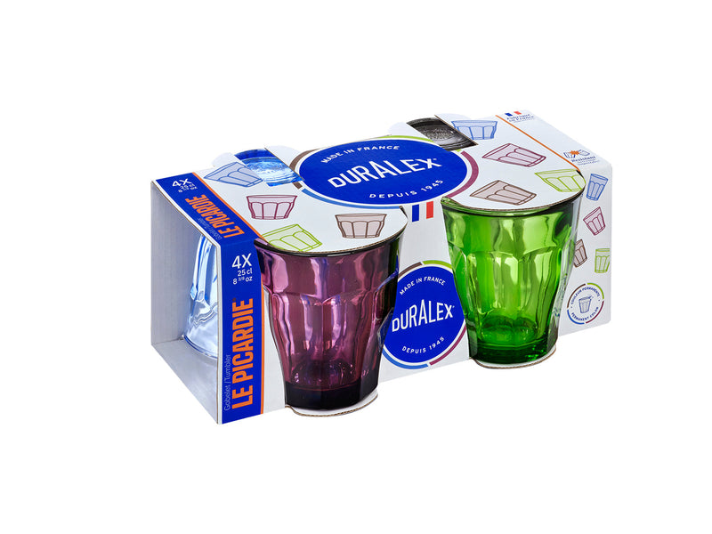 Pack De 4 Gobelets Picardie - Multiteinte - 25Cl