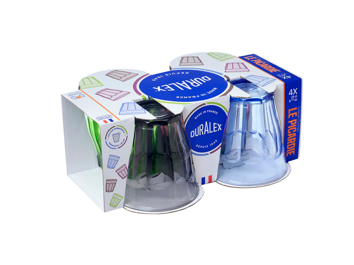 4-pack Picardie-glas - Flerfärgade - 25 cl