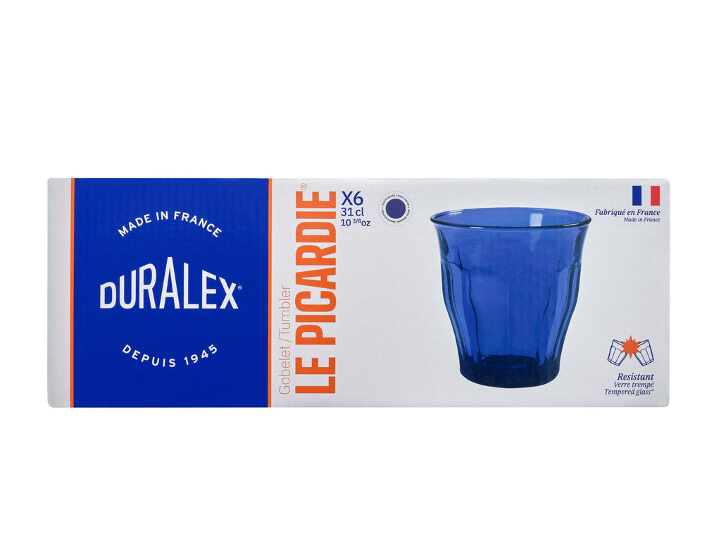 Pack De 6 Gobelets Picardie - Saphir - 36Cl