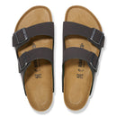 Sandalias Arizona BFBC Terciopelo Gris
