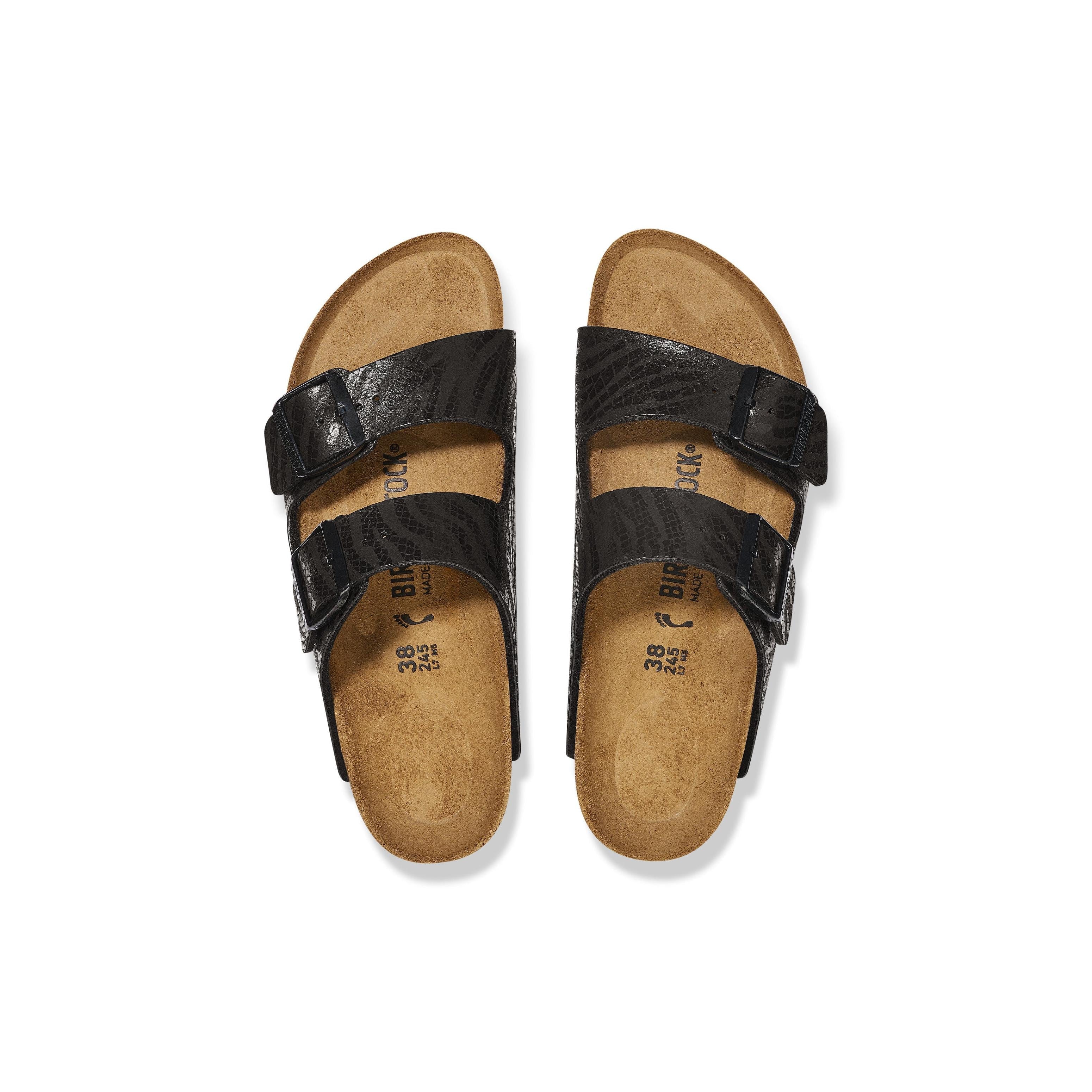 Arizona SYN Soft Zebra Black Sandals