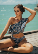 Haut Deux Pièces Wendy Chakra Beige Et Bleu