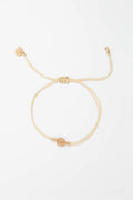 Bracelet Cordon Rosa - Beige