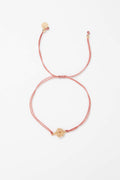 Bracelet Cordon Rosa - Rose