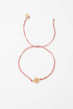 Bracelet Cordon Rosa - Rose