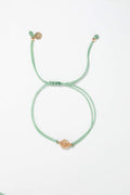 Bracelet Cordon Rosa - Vert