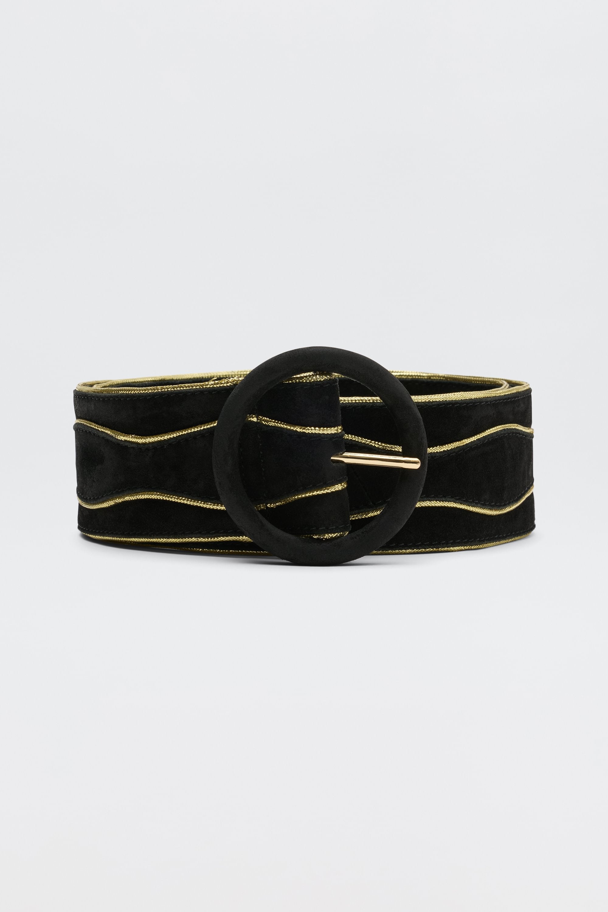 Ceinture Catalina Black And Gold