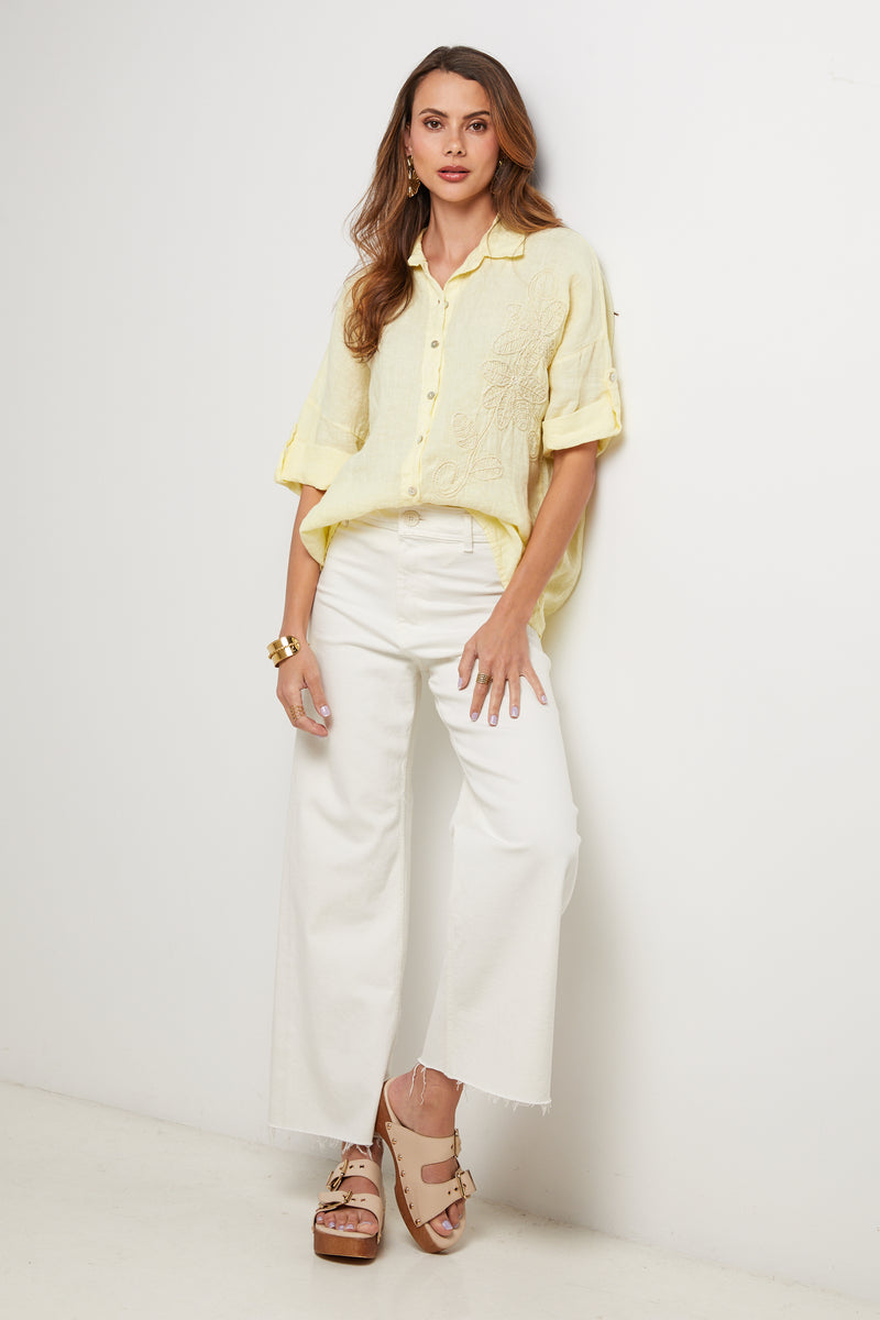 Camisa - Amarillo - Mujer