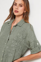 Chemise - Kaki - Femme