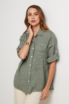 Chemise - Kaki - Femme