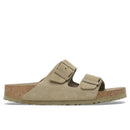 Birkenstock Arizona Soft Footbed Suede Faded Khaki
