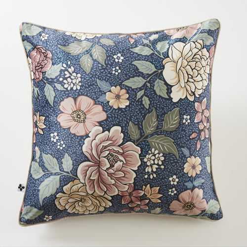 Coussin Déhoussable - Velours Imprimé - Augustine