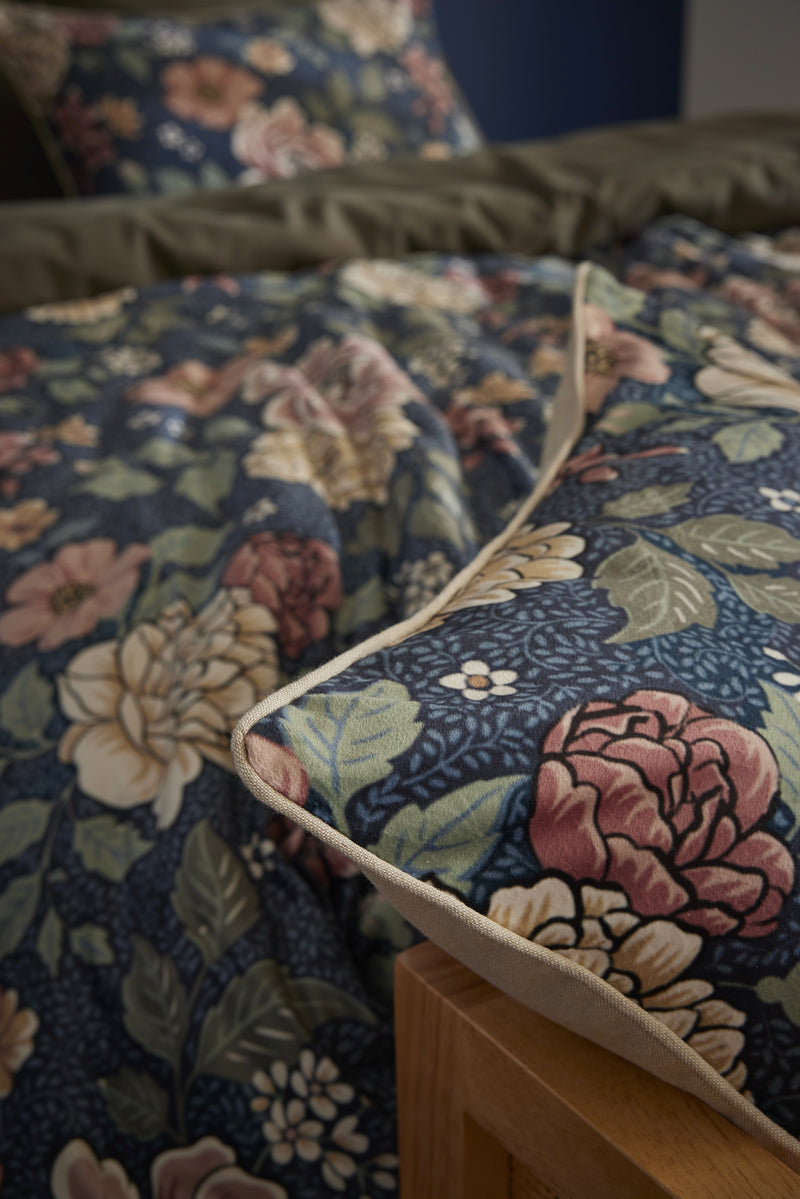 Coussin Déhoussable - Velours Imprimé - Augustine