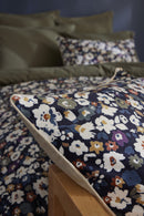 Coussin Déhoussable - Velours Imprimé - Coline