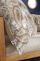 Coussin Déhoussable - Velours Imprimé - Valentine