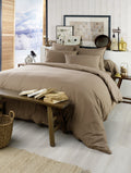 Candice - Funda de almohada - Franela - Cordel