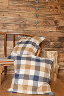 Taie D'Oreiller - Flanelle Tissée - Teinte Basile