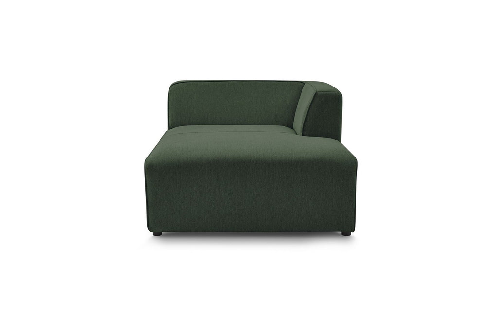 Chaise Longue for MEGEVE Modular Sofa - Mottled Fabric - Right-Hand Corner