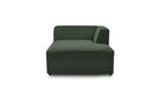 Chaise Longue for MEGEVE Modular Sofa - Mottled Fabric - Right-Hand Corner