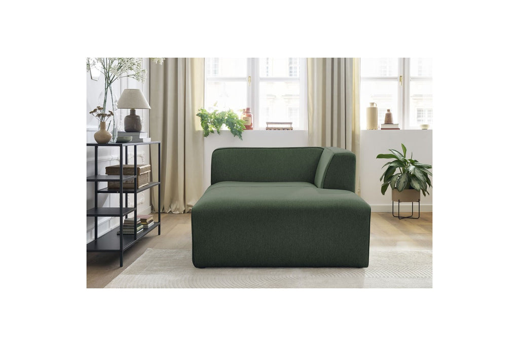 Chaise Longue for MEGEVE Modular Sofa - Mottled Fabric - Right-Hand Corner