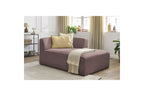 Chaise Longue for MEGEVE Modular Sofa - Mottled Fabric - Right-Hand Corner