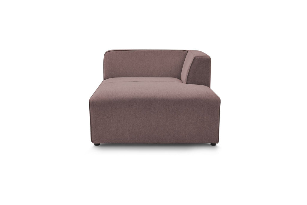 Chaise Longue for MEGEVE Modular Sofa - Mottled Fabric - Right-Hand Corner