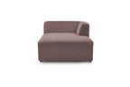 Chaise Longue for MEGEVE Modular Sofa - Mottled Fabric - Right-Hand Corner