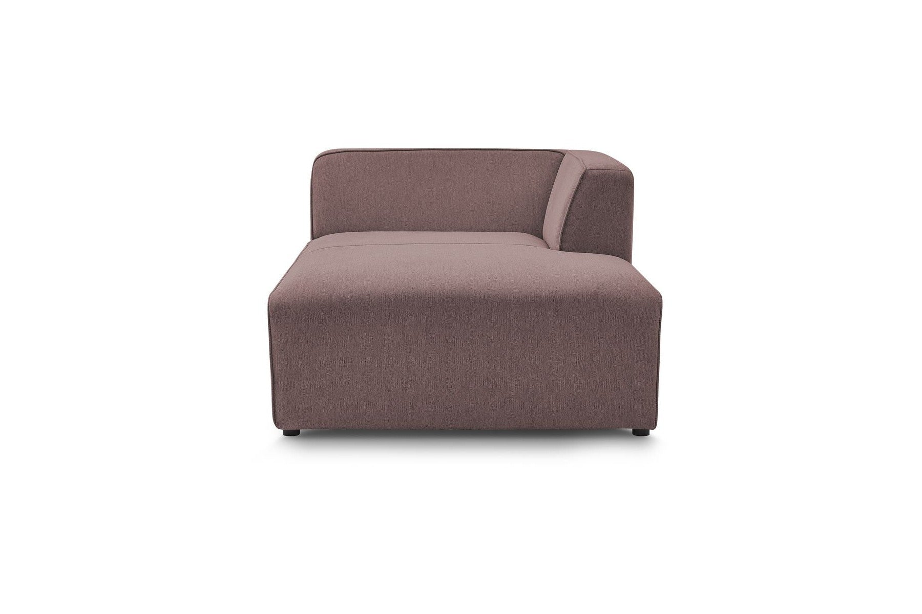Chaise Longue for MEGEVE Modular Sofa - Mottled Fabric - Right-Hand Corner