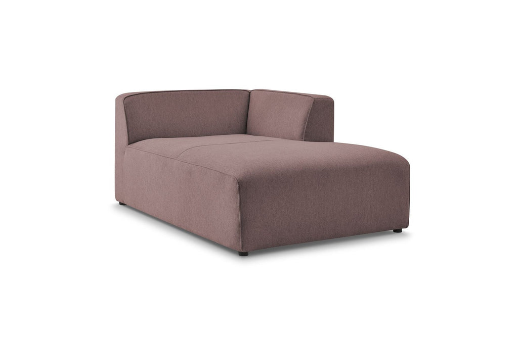 Chaise Longue for MEGEVE Modular Sofa - Mottled Fabric - Right-Hand Corner