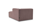 Chaise Longue for MEGEVE Modular Sofa - Mottled Fabric - Right-Hand Corner