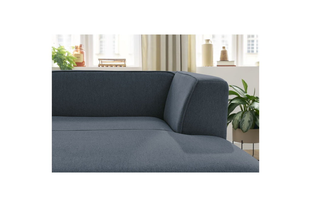 Chaise Longue for MEGEVE Modular Sofa - Mottled Fabric - Right-Hand Corner