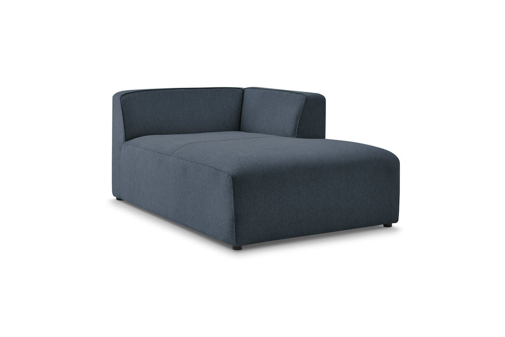 Chaise Longue for MEGEVE Modular Sofa - Mottled Fabric - Right-Hand Corner