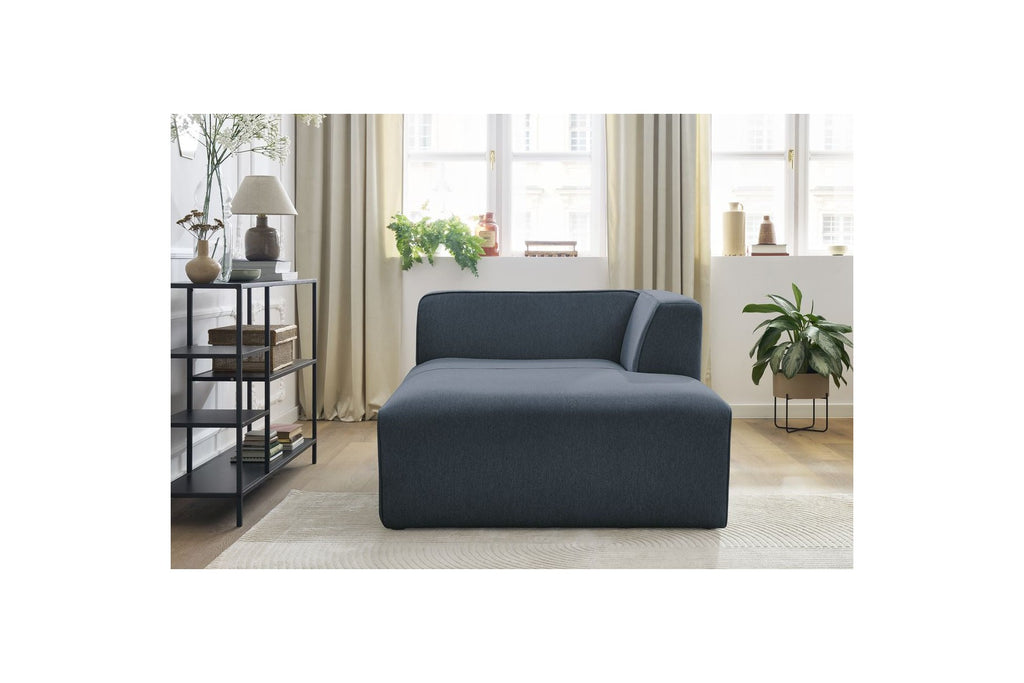 Chaise Longue for MEGEVE Modular Sofa - Mottled Fabric - Right-Hand Corner