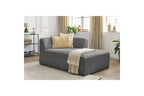 Chaise Longue for MEGEVE Modular Sofa - Mottled Fabric - Right-Hand Corner