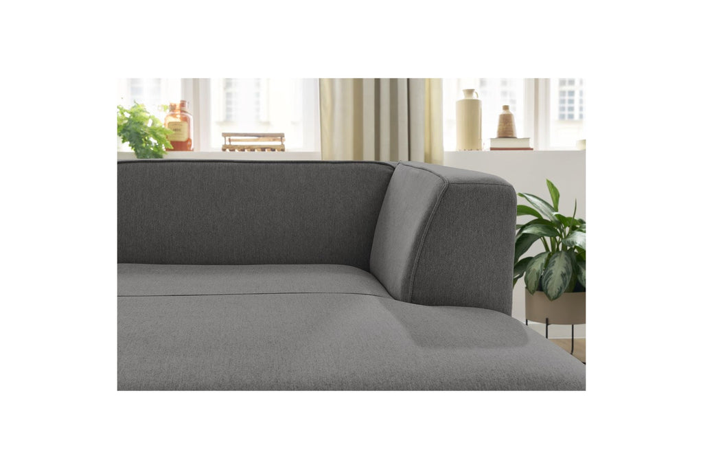 Chaise Longue for MEGEVE Modular Sofa - Mottled Fabric - Right-Hand Corner