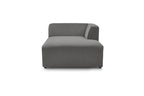 Chaise Longue for MEGEVE Modular Sofa - Mottled Fabric - Right-Hand Corner