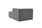 Chaise Longue for MEGEVE Modular Sofa - Mottled Fabric - Right-Hand Corner