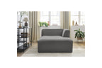 Chaise Longue for MEGEVE Modular Sofa - Mottled Fabric - Right-Hand Corner