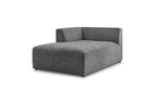Méridienne Pour Canapé Modulable Megeve - Tissu Texturé - Angle Gauche