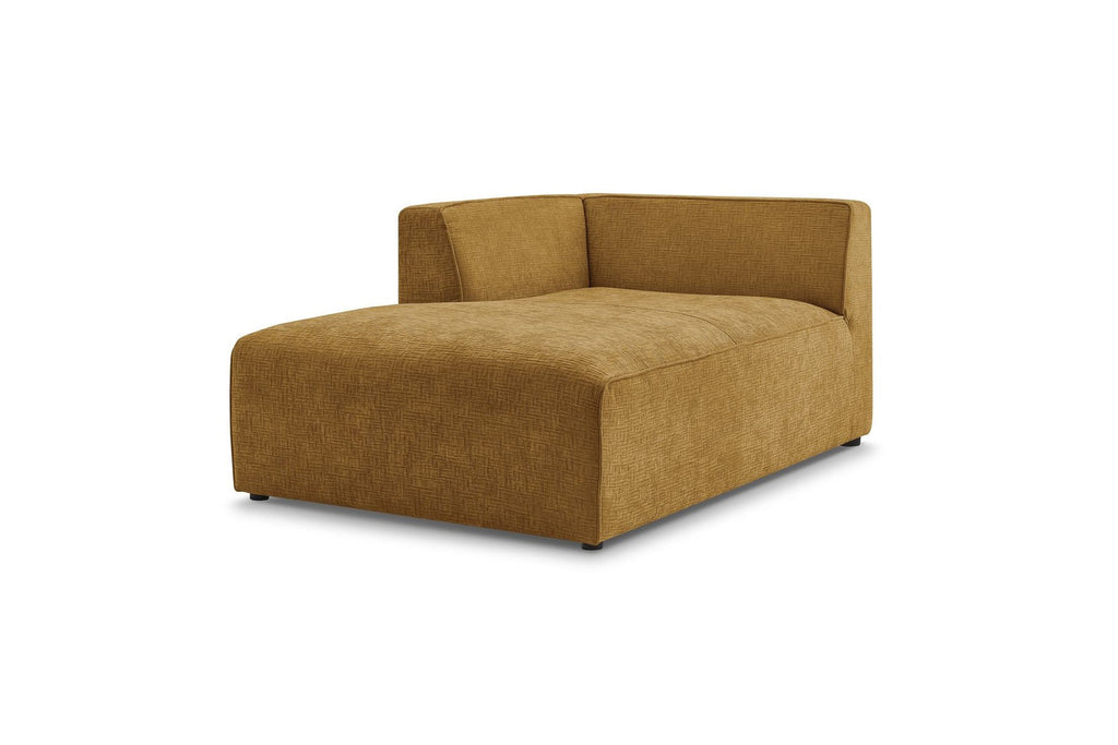 Méridienne Pour Canapé Modulable Megeve - Tissu Texturé - Angle Gauche