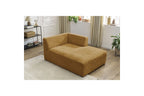 Chaise Longue for MEGEVE Modular Sofa - Textured Fabric - Right-Hand Corner