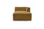 Chaise Longue for MEGEVE Modular Sofa - Textured Fabric - Right-Hand Corner