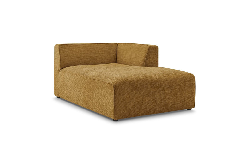 Chaise Longue for MEGEVE Modular Sofa - Textured Fabric - Right-Hand Corner