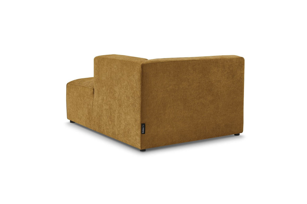 Chaise Longue for MEGEVE Modular Sofa - Textured Fabric - Right-Hand Corner