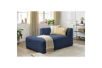 Méridienne Pour Canapé Modulable Megeve - Tissu Texturé - Angle Gauche