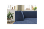 Méridienne Pour Canapé Modulable Megeve - Tissu Texturé - Angle Gauche