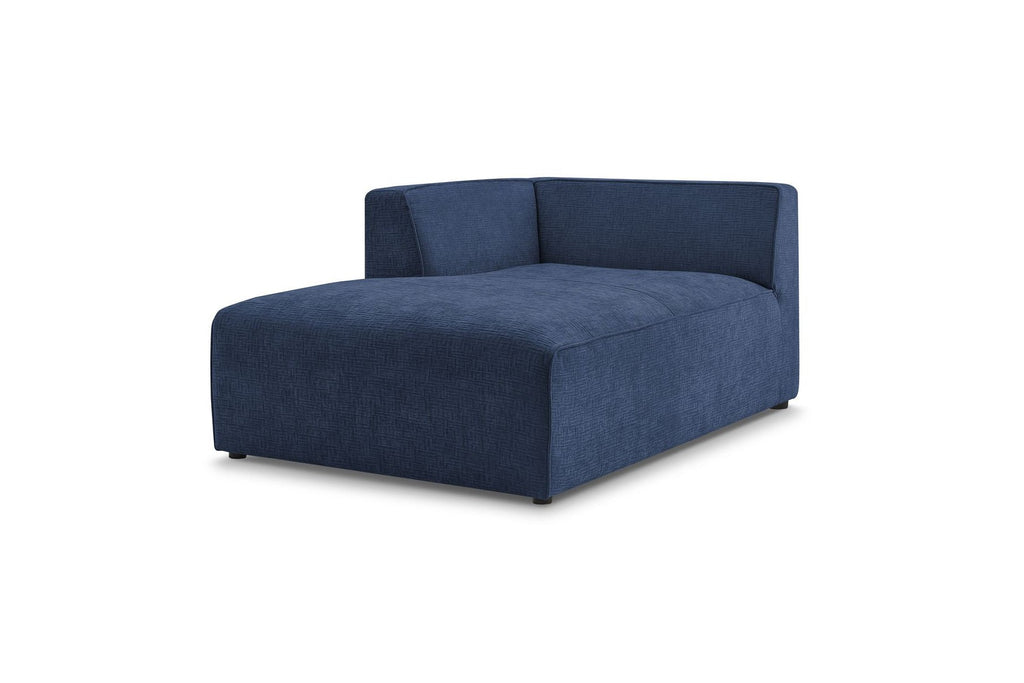 Méridienne Pour Canapé Modulable Megeve - Tissu Texturé - Angle Gauche